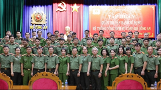 Tập huấn quản trị, vận hành, sử dụng hệ thống Cổng dịch vụ công Bộ Công an