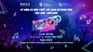 Thi hát “Bài hát K-pop tôi yêu” mừng kỷ niệm 30 năm quan hệ ngoại giao Việt-Hàn
