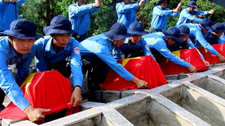 Tổ chức Lễ truy điệu, cải táng 80 hài cốt liệt sĩ quân tình nguyện và chuyên gia