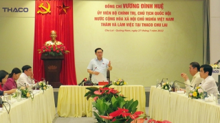 THACO cần chia sẻ kinh nghiệm vào dự thảo xây dựng chính sách công nghiệp và công nghiệp hóa