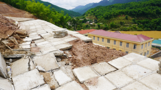 Công trình chống sạt lở gần 40 tỷ hư hỏng nặng