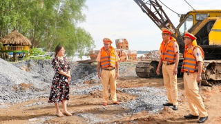 Bảo đảm an toàn giao thông đường thủy nội địa trên tuyến sông Hậu