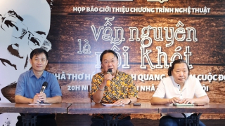 “Vẫn nguyên là nỗi khát” - đêm thơ nhạc đặc biệt của nhà thơ Hồng Thanh Quang