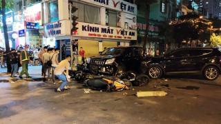 Tạm giữ tài xế liên quan vụ tai nạn liên hoàn ở Hà Nội