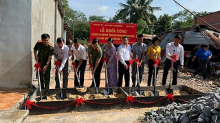 Công an tỉnh Tây Ninh xây dựng 2 căn Nhà tình nghĩa tặng Mẹ Việt Nam Anh hùng