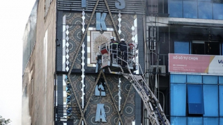 Truy thăng cấp bậc hàm đối với 3 CBCS Cảnh sát dũng cảm hy sinh khi chữa cháy