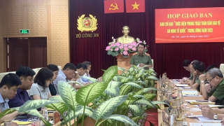 Phát huy vai trò của Ban chỉ đạo Trung ương về "Thực hiện phong trào bảo vệ an ninh Tổ quốc"