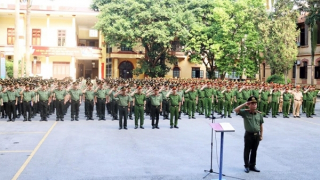 Phát động phong trào học tập gương dũng cảm của 3 liệt sĩ CAND