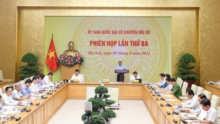 Thủ tướng chủ trì phiên họp thứ 3, Ủy ban quốc gia về chuyển đổi số