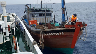 Cứu hộ thành công 2 tàu cá gặp nạn trên biển