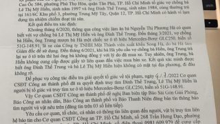 Tìm người bị tố giác và phương tiện liên quan