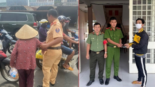 Lan toả nhiều hành động đẹp về người chiến sĩ Công an