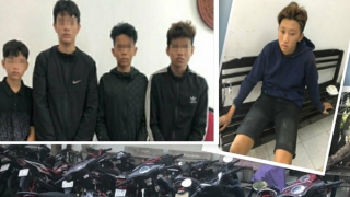 Băng nhóm "tuổi mầm" gây ra hàng loạt vụ cướp táo tợn sa lưới