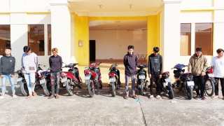 Bắt nhóm thanh, thiếu niên đua xe trái phép trên QL1