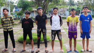 Hai thanh niên bị chém trọng thương ở quán nhậu