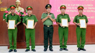 Cảnh sát hình sự Kiên Giang - xứng danh đơn vị anh hùng