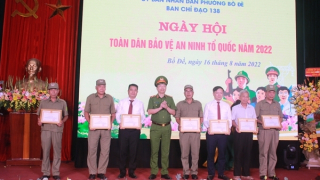 Tưng bừng Ngày hội toàn dân bảo vệ an ninh Tổ quốc tại phường Bồ Đề