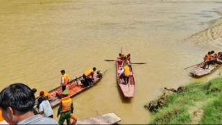 Tìm thấy các nạn nhân còn lại trong vụ lật thuyền trên sông Chảy