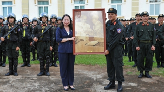 CSCĐ xứng đáng là “lá chắn thép” bảo vệ Đảng, Nhà nước và Nhân dân