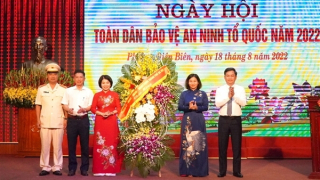 Sôi nổi Ngày hội toàn dân bảo vệ An ninh Tổ quốc phường Điện Biên