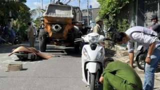 Trên đường đến công trình, một phụ hồ gặp nạn tử vong