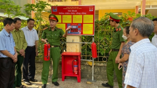 Ra mắt mô hình “Tổ liên gia an toàn PCCC” và “Điểm chữa cháy công cộng”