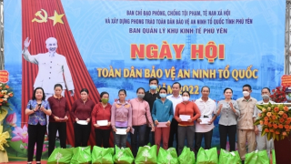 Tổ chức “Ngày hội toàn dân bảo vệ ANTQ” tại Khu công nghiệp Hòa Hiệp