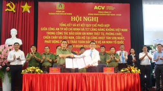 Phối hợp bảo đảm ANTT tại Cảng Hàng không quốc tế Tân Sơn Nhất