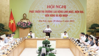 Thủ tướng chủ trì hội nghị toàn quốc về phát triển thị trường lao động