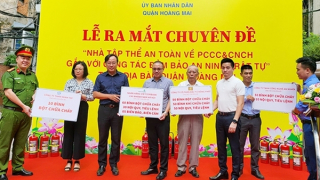 Nét mới trong công tác phòng cháy, chữa cháy của quận Hoàng Mai