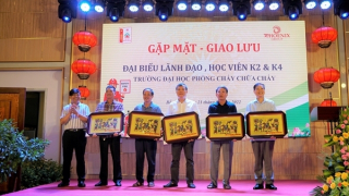 Gặp mặt giao lưu học viên Khóa K2 và K4 Đại học PCCC