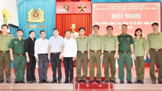 Tập huấn công tác bảo vệ bí mật nhà nước năm 2022