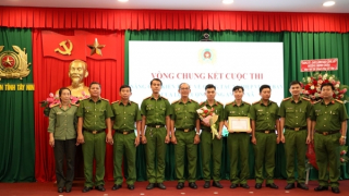 Sôi nổi hội thi nâng cao công tác nghiệp vụ Công an xã