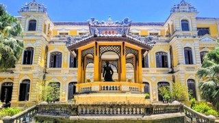 Chính phủ Pháp tài trợ dự án tu bổ mái di tích Khải Tường Lâu - cung An Định