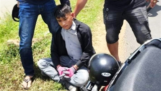 Vây bắt gã thanh niên hai lần cướp xe máy trong một buổi sáng