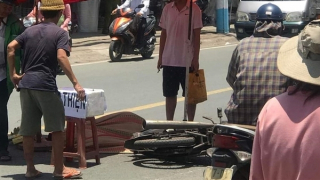 Tranh thủ về nhà ăn trưa, người phụ nữ bán vé số gặp nạn