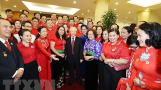 Tổng Bí thư: Uy tín là nhựa sống của tổ chức Hội Chữ thập Đỏ