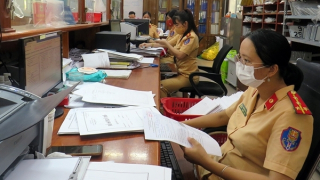 CSGT Quảng Nam nỗ lực cập nhật dữ liệu đăng ký ôtô