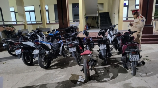 Ngăn chặn 35 “quái xế’ tụ tập về Quy Nhơn đua xe trái phép