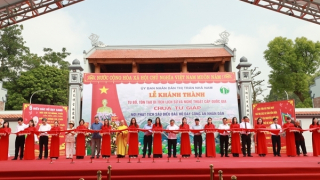 Khánh thành chùa Tứ Giáp, nơi phát tích 6 điều Bác Hồ dạy Công an nhân dân