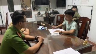 Công an phường tuần tra ra… ma túy