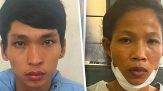 Chưa kịp lên xe, đồng bọn đã rồ ga bỏ rơi "nữ quái"