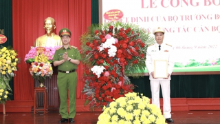 Điều động, bổ nhiệm Đại tá Tô Anh Dũng giữ chức vụ Giám đốc Công an tỉnh Hà Nam