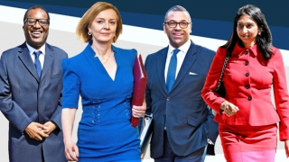 Nước Anh lần đầu có cùng lúc ba Bộ trưởng chủ chốt gốc Phi