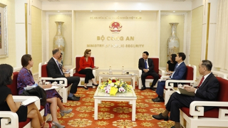 Thúc đẩy quan hệ tốt đẹp giữa Bộ Công an Việt Nam - UNDP