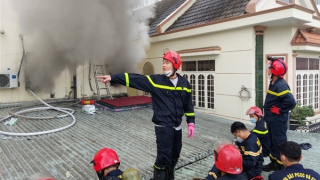 Vào thời điểm xảy ra cháy quán karaoke An Phú có khoảng 60 người