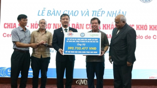 Ủng hộ nhân dân Cuba khắc phục sự cố cháy kho dầu