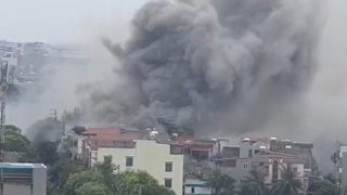 Dập tắt đám cháy dữ dội tại quán bar Cool Lounge