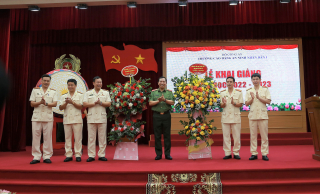 Trường Cao đẳng ANND I khai giảng năm học mới