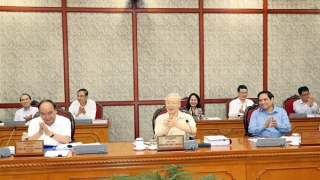 Tổng Bí thư chủ trì họp Bộ Chính trị, Ban Bí thư cho ý kiến các đề án